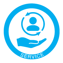 Blocks - Service icon 01 blue